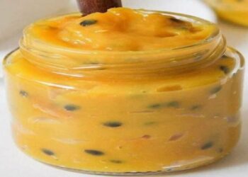 Geleia de manga com maracujá