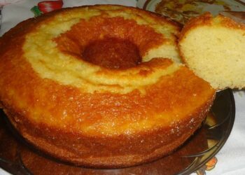 Bolo de creme de leite