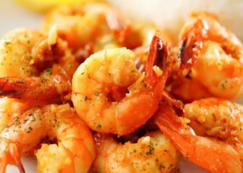 Camarão na manteiga