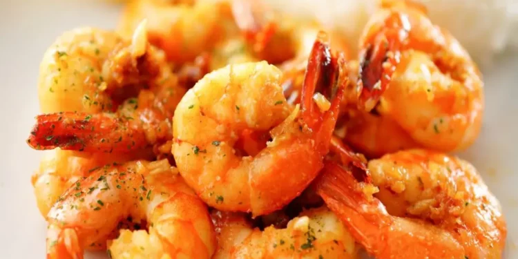 Camarão na manteiga