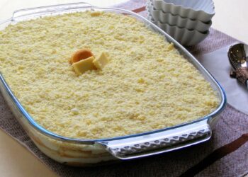 Pavê de chocolate branco