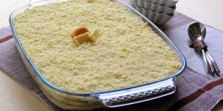 Pavê de chocolate branco