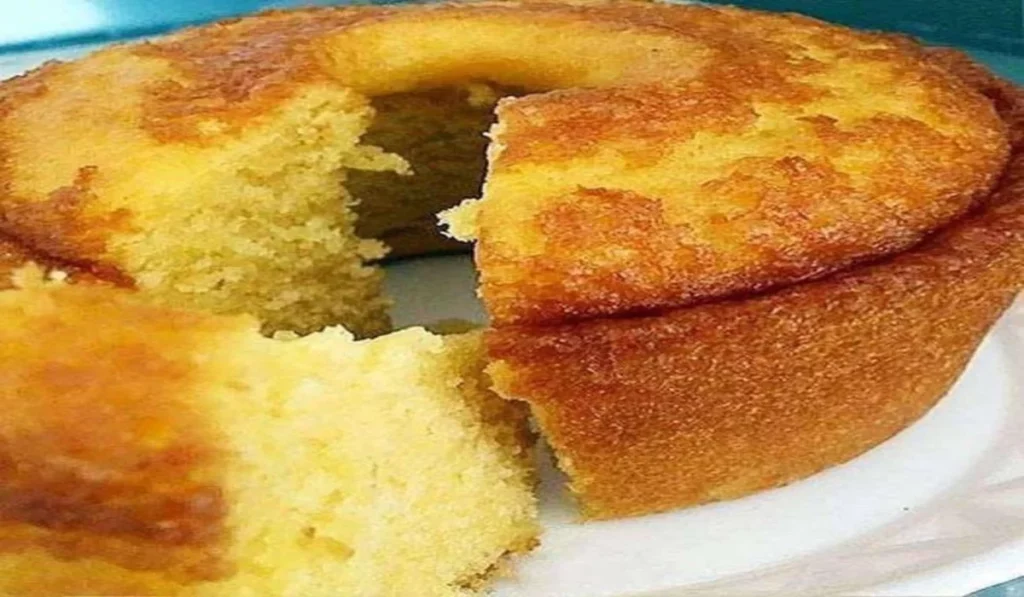 Bolo de Milho com coco