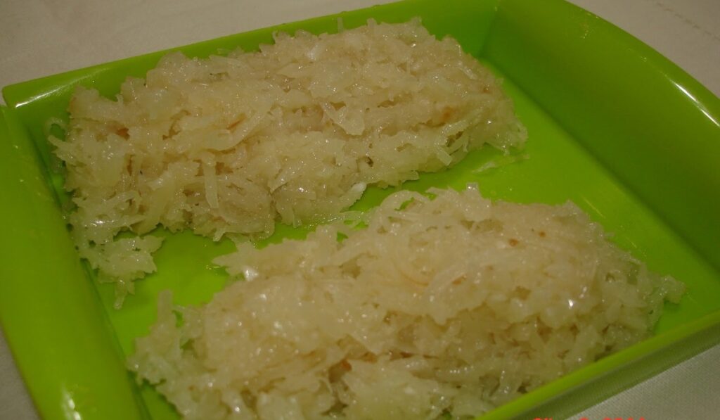 Cocada de leite condensado