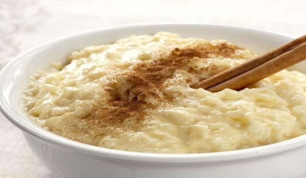 Arroz Doce Cremoso Com Canela