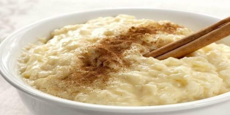Arroz Doce Cremoso Com Canela