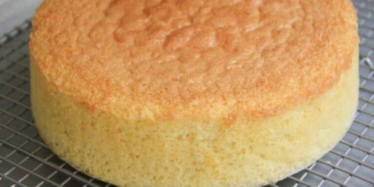 Bolo pão de ló tradicional