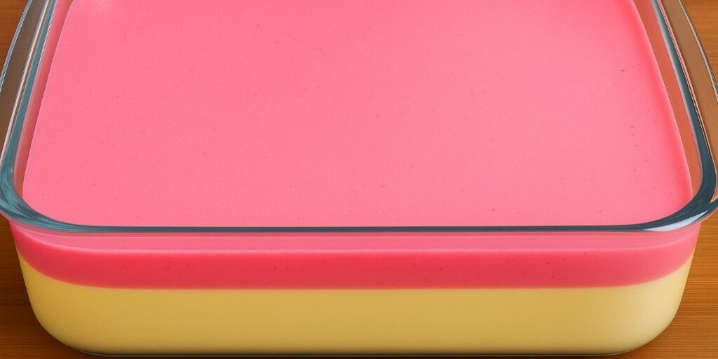 Easy 2-Layer Dessert with Just 2 Ingredients, in Minutes